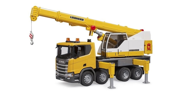 Bruder Scania Super 560R Liebherr crane truck with Light & Sound (03571) in the group TOYS, KIDS & BABY PRODUCTS / Toys / Toy cars at TP E-commerce Nordic AB (C89011)