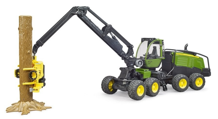 Bruder John Deere 1270G harvester (02135) in the group TOYS, KIDS & BABY PRODUCTS / Toys / Toy cars at TP E-commerce Nordic AB (C89012)