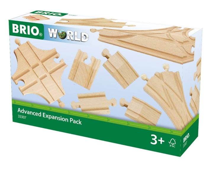 BRIO Advanced Expansion Pack (33307) in the group TOYS, KIDS & BABY PRODUCTS / Toys / Building toys / Brio train tracks at TP E-commerce Nordic AB (C89020)