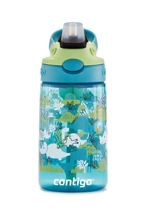 Contigo Easy Clean Kids Water Bottle 420ml - Dinos in the group TOYS, KIDS & BABY PRODUCTS / Eat & Drink / Baby bottle & Accessories at TP E-commerce Nordic AB (C89026)