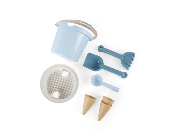 Dantoy Bucket set w. Ice cream cones - Blue (4802) in the group TOYS, KIDS & BABY PRODUCTS / Outdoor toys / Garden toys at TP E-commerce Nordic AB (C89035)