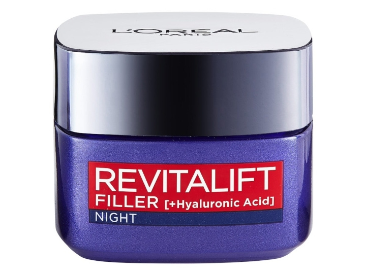 L\'Oréal Revitalift Filler [HA] Night Cream 50 ml in the group BEAUTY & HEALTH / Skin care / Face / Face creams at TP E-commerce Nordic AB (C89072)