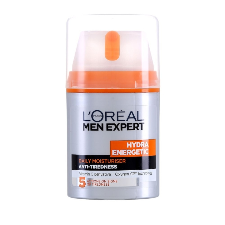 L\'Oréal Men Expert Hydra Energetic Pump - Face Cream 50 ml in the group BEAUTY & HEALTH / Skin care / Face / Face creams at TP E-commerce Nordic AB (C89074)