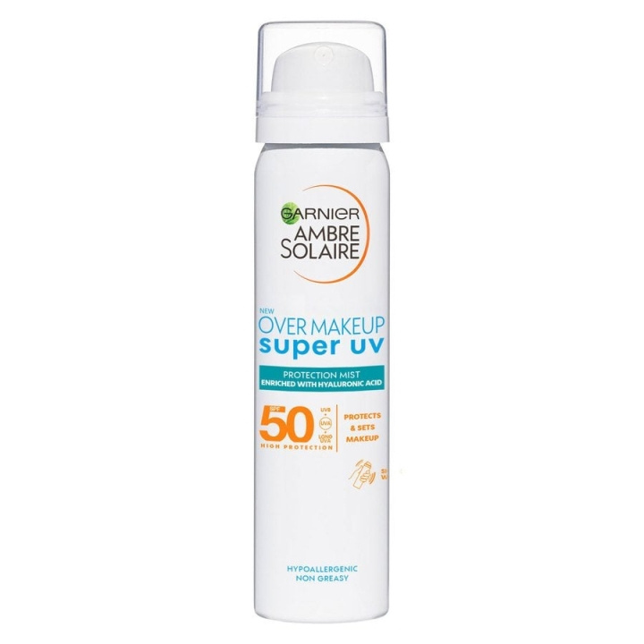 Garnier Ambre Solaire - Sensitive Adv. Sun Protection Mist Face 75ml - SPF 50 in the group BEAUTY & HEALTH / Skin care / Tanning / Sunscreen at TP E-commerce Nordic AB (C89077)