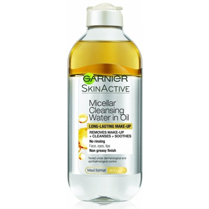 Garnier Micellar Water in Oil 400 ml in the group BEAUTY & HEALTH / Skin care / Face / Cleaning at TP E-commerce Nordic AB (C89085)