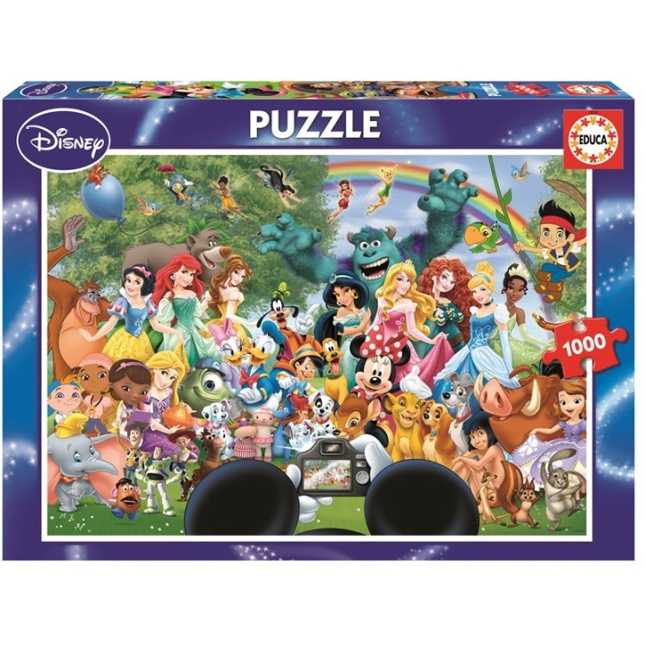 Educa Puzzle 1000 - The Marvellous World Of Disney II (016297) in the group Sport, leisure & Hobby / Hobby / Puzzle at TP E-commerce Nordic AB (C89093)