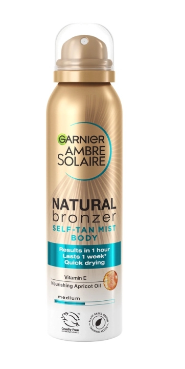 Garnier Natural Bronzer Self Tan Mist Body 150 ml in the group BEAUTY & HEALTH / Skin care / Tanning / Sunless tanning at TP E-commerce Nordic AB (C89160)