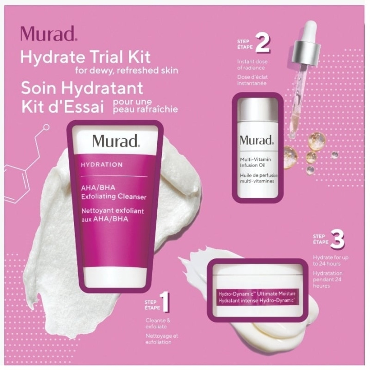 Murad Trial Kit Hydration in the group BEAUTY & HEALTH / Gift sets / Gift sets for her at TP E-commerce Nordic AB (C89166)