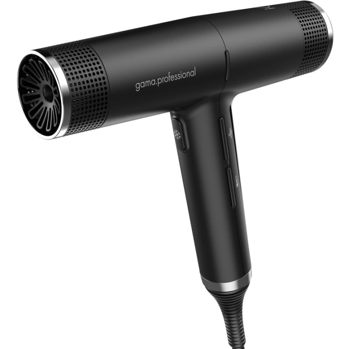 Ga.Ma Professional IQ Hair Dryer - Black in the group BEAUTY & HEALTH / Hair & Styling / Styling Tools / Hair dryer at TP E-commerce Nordic AB (C89172)