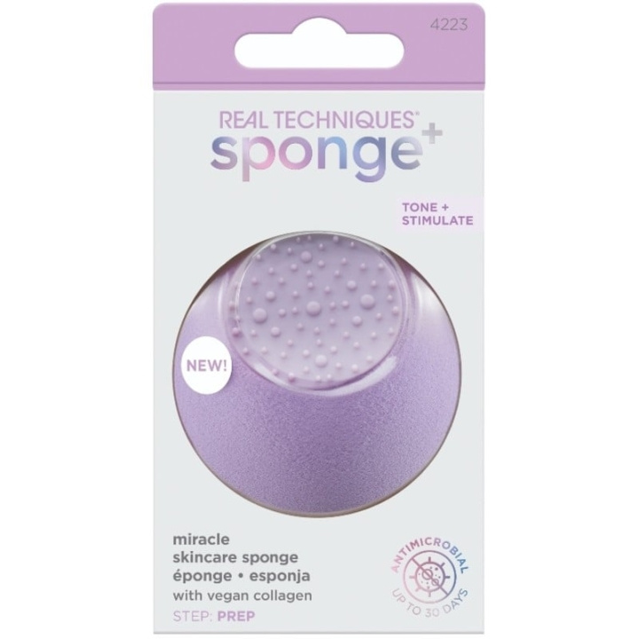 Real Techniques Miracle Skincare Sponge+ in the group BEAUTY & HEALTH / Skin care / Face / Cleaning at TP E-commerce Nordic AB (C89190)