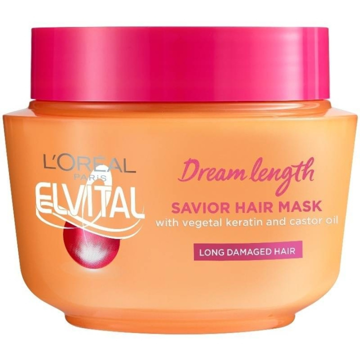 L\'Oréal Paris - ElvitalDream Length Savior Hair Mask 300 ml in the group BEAUTY & HEALTH / Hair & Styling / Hair care / Hair Mask at TP E-commerce Nordic AB (C89195)