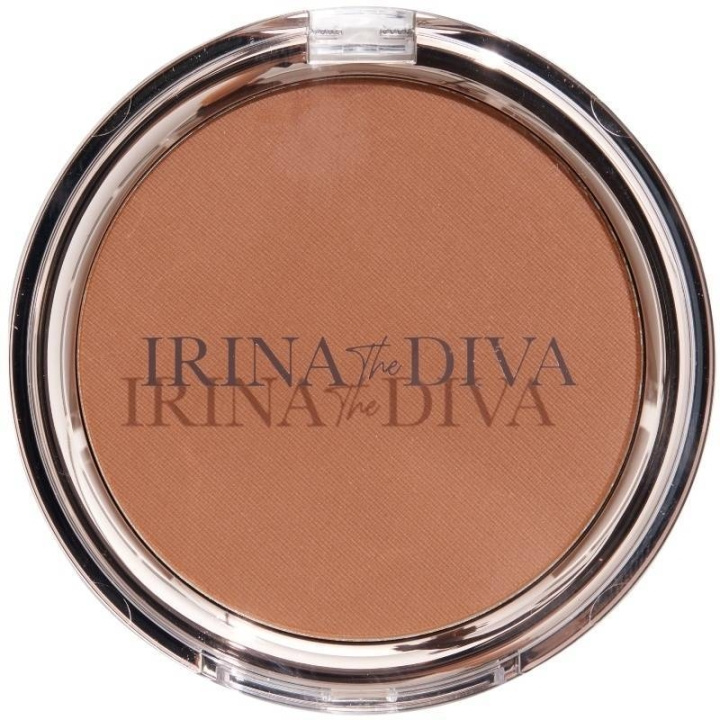 IRINA THE DIVA No Filter Matte Bronzing Powder - Golden Girl 003 in the group BEAUTY & HEALTH / Makeup / Facial makeup / Rouge / Bronzer at TP E-commerce Nordic AB (C89219)