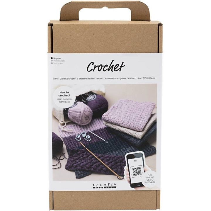 DIY Kit Starter Craft Kit Crochet (970853) in the group Sport, leisure & Hobby / Hobby / DIY Kit at TP E-commerce Nordic AB (C89259)