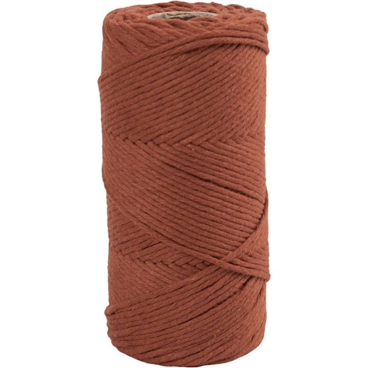 DIY Kit Craft Kit - Macramé Cord - Burnt Orange (977559) in the group Sport, leisure & Hobby / Hobby / DIY Kit at TP E-commerce Nordic AB (C89293)