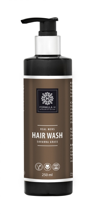 Formula H Skincare Hair Wash Real Men 250 ml in the group BEAUTY & HEALTH / Hair & Styling / Hair care / Schampoo at TP E-commerce Nordic AB (C89322)