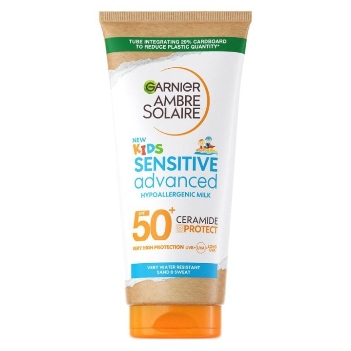 Garnier Ambre Solaire Sensitive Advanced Hypoallergenic Kids Lotion SPF 50+ 175 ml in the group BEAUTY & HEALTH / Skin care / Tanning / Sunscreen at TP E-commerce Nordic AB (C89343)