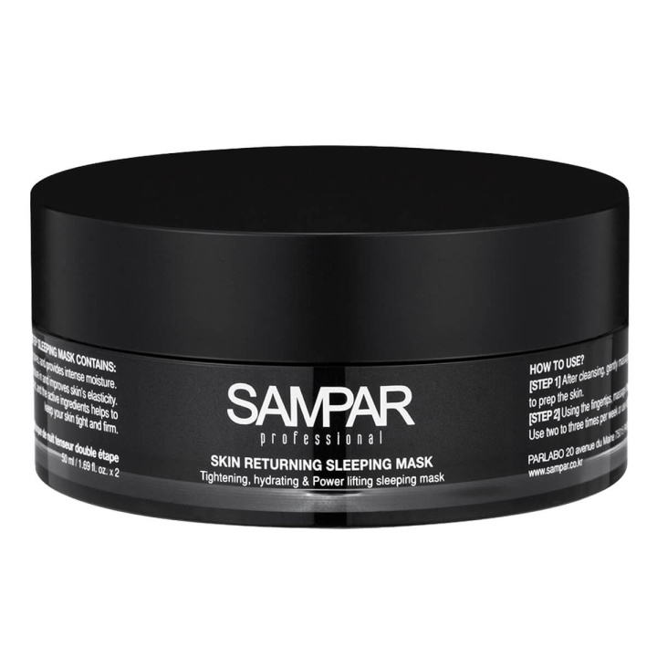 SAMPAR Skin Returning Sleeping Mask 100 ml (2 x 50 ml) in the group BEAUTY & HEALTH / Skin care / Face / Face creams at TP E-commerce Nordic AB (C89353)