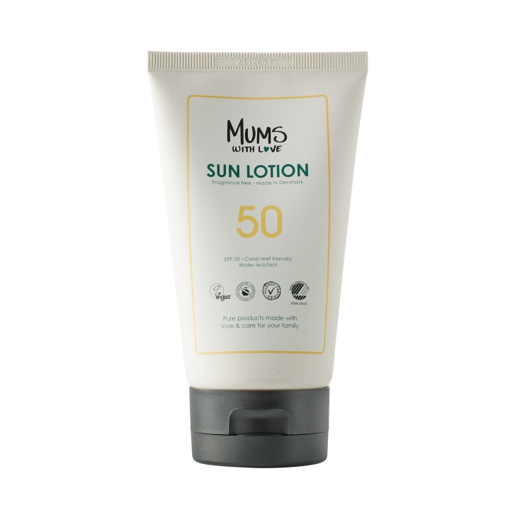 Mums With Love Sun lotion SPF 50 150 ml in the group BEAUTY & HEALTH / Skin care / Tanning / Sunscreen at TP E-commerce Nordic AB (C89398)