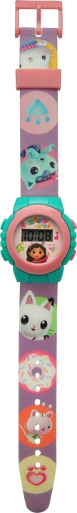 Gabby\'s Dollhouse Kids Licensing - Digital Wrist Watch - Gabby\'s Dollhouse (033731101) in the group Sport, leisure & Hobby / Accessories / Watches at TP E-commerce Nordic AB (C89418)