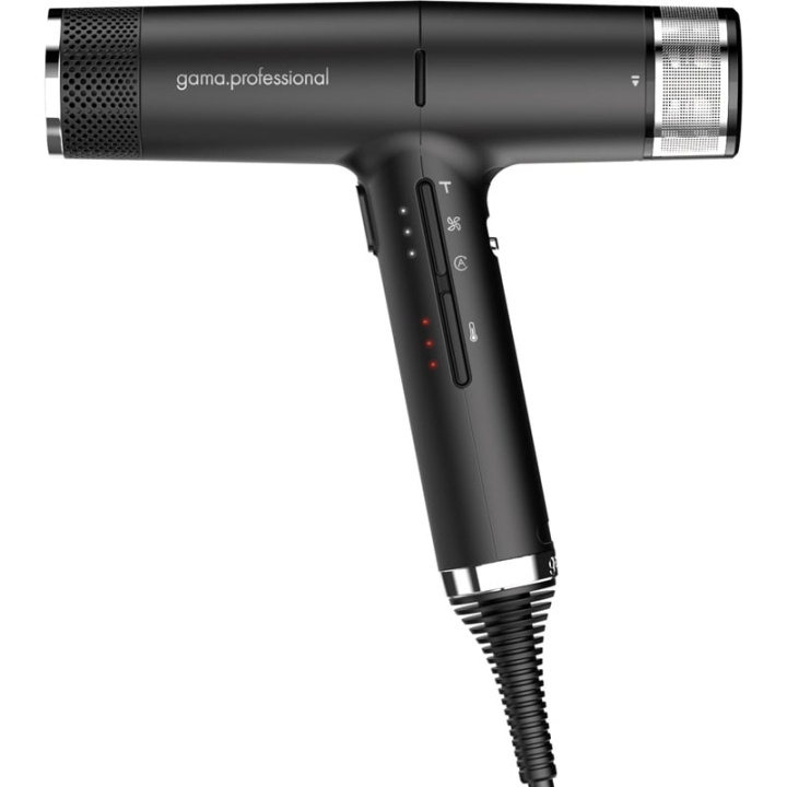 Ga.Ma Professional IQ2 Hair Dryer Black in the group BEAUTY & HEALTH / Hair & Styling / Styling Tools / Hair dryer at TP E-commerce Nordic AB (C89454)