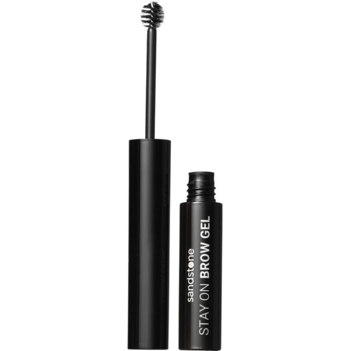 SandStone Stay On Brow Gel Transparent in the group BEAUTY & HEALTH / Makeup / Eyes & Eyebrows / Mascara at TP E-commerce Nordic AB (C89497)