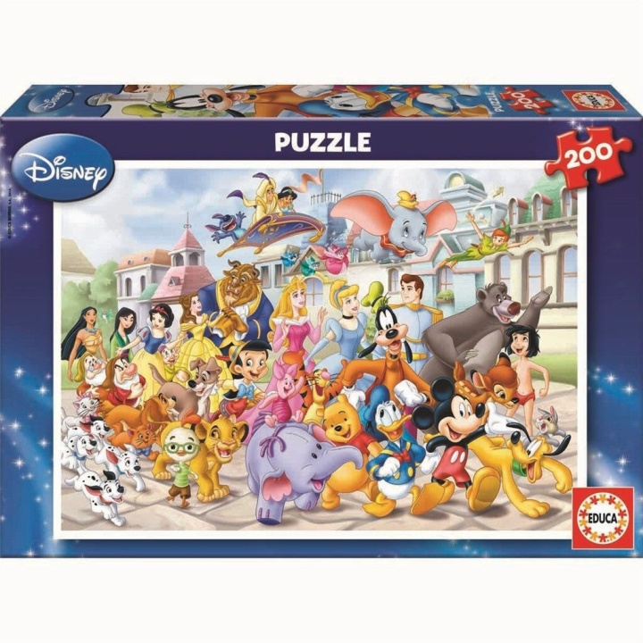 Educa Puzzle - Disney Parade (200 pcs.) (013289) in the group TOYS, KIDS & BABY PRODUCTS / Toys / Kids puzzle at TP E-commerce Nordic AB (C89538)