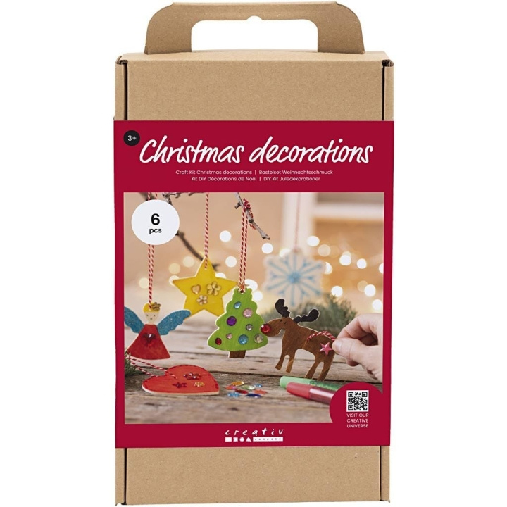 DIY Kit Christmas Decorations - Colouring (977583) in the group Sport, leisure & Hobby / Hobby / DIY Kit at TP E-commerce Nordic AB (C89545)