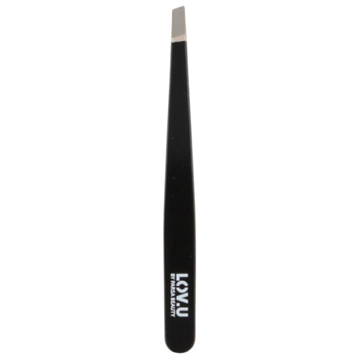 Parsa LOV.U Tweezer Black in the group BEAUTY & HEALTH / Makeup / Tools & Make up set at TP E-commerce Nordic AB (C89563)