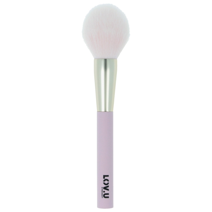 Parsa LOV.U Powder Brush Pink in the group BEAUTY & HEALTH / Makeup / Tools & Make up set / Brushes at TP E-commerce Nordic AB (C89569)