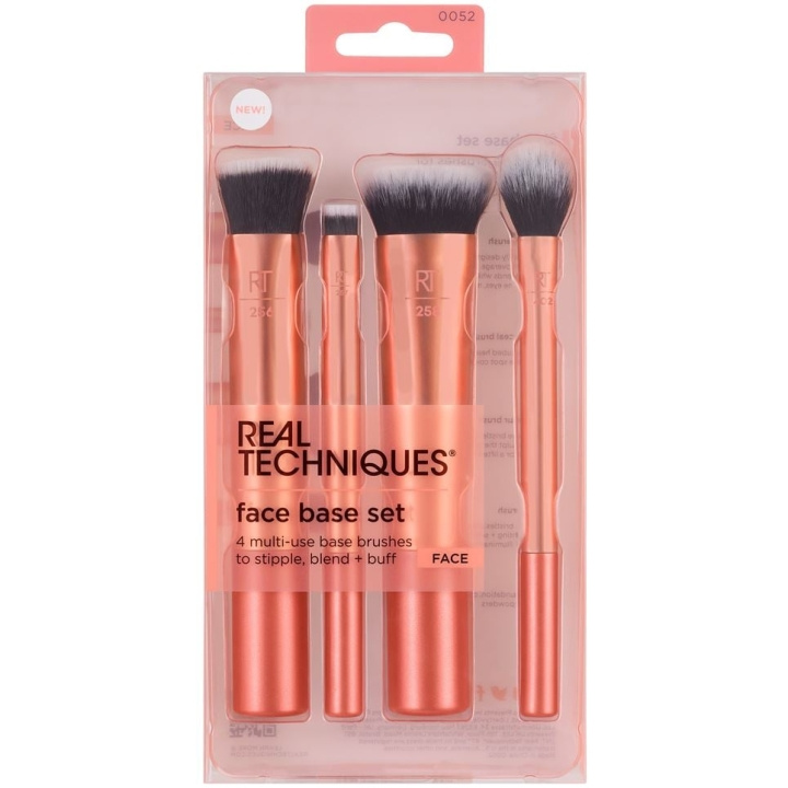 Real Techniques Flawless Base Set in the group BEAUTY & HEALTH / Makeup / Tools & Make up set / Brushes at TP E-commerce Nordic AB (C89598)