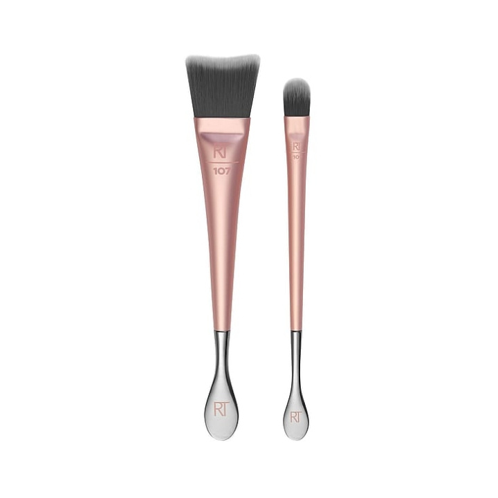 Real Techniques Face Eye Jar Brush Rosegold in the group BEAUTY & HEALTH / Makeup / Tools & Make up set / Brushes at TP E-commerce Nordic AB (C89629)