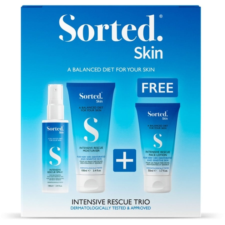 Sorted Skin Intensive Rescue Trio in the group BEAUTY & HEALTH / Skin care / Body health / Body lotion at TP E-commerce Nordic AB (C89634)