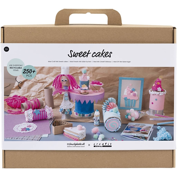 DIY Kit Maxi Craft Mix Sweet Cakes (977643) in the group Sport, leisure & Hobby / Hobby / DIY Kit at TP E-commerce Nordic AB (C89669)