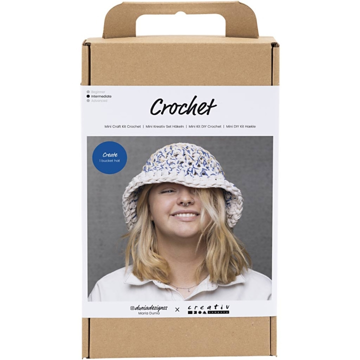 DIY Kit Craft Kit - Crochet - Chunky Bucket Hat (977646) in the group Sport, leisure & Hobby / Hobby / DIY Kit at TP E-commerce Nordic AB (C89678)