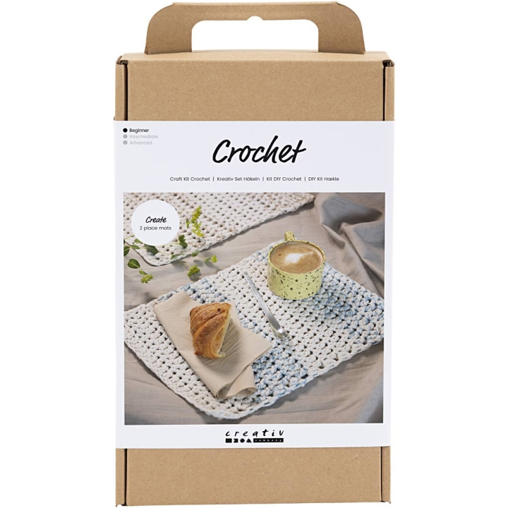 DIY Kit Craft Kit - Crochet - Placemat (977645) in the group Sport, leisure & Hobby / Hobby / DIY Kit at TP E-commerce Nordic AB (C89680)