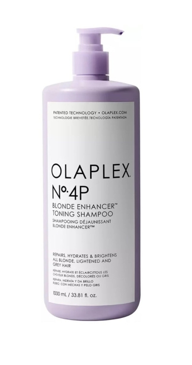 Olaplex NO.4P Blonde Enhancer Toning Shampoo 1000 ml in the group BEAUTY & HEALTH / Hair & Styling / Hair care / Schampoo at TP E-commerce Nordic AB (C89688)