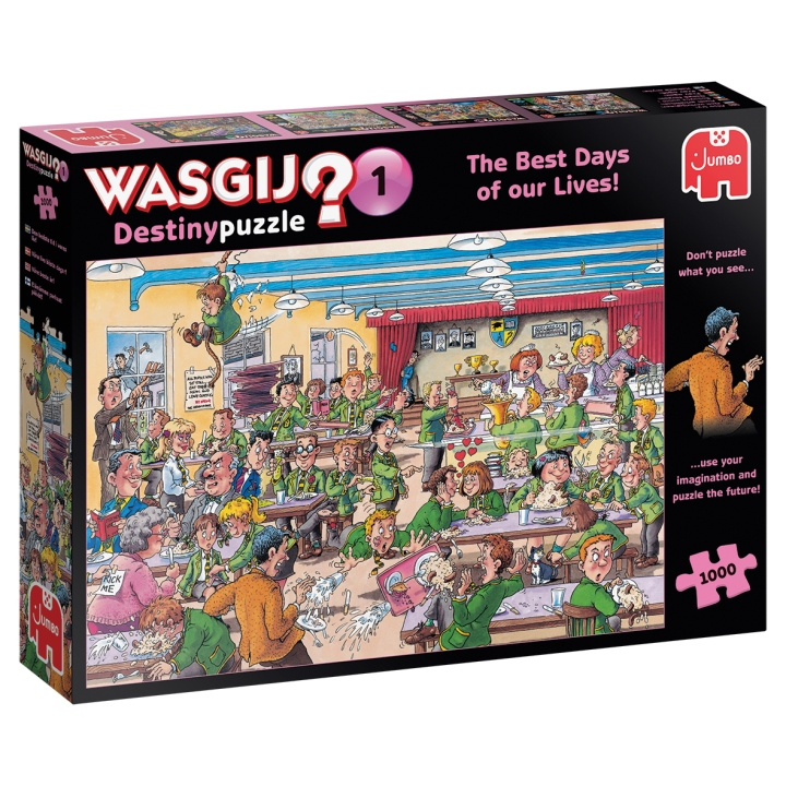 Wasgij Destiny 1 - The Best Days of our Lives! (1000 Pieces) (1119801821) in the group Sport, leisure & Hobby / Hobby / Puzzle at TP E-commerce Nordic AB (C89703)