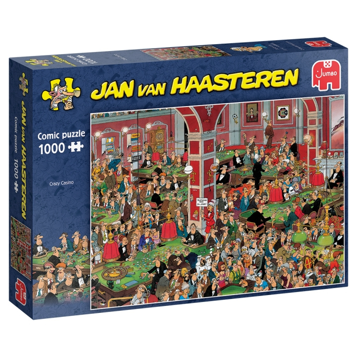 Jan van Haasteren Crazy Casino (1000 Pieces) (1119801834) in the group Sport, leisure & Hobby / Hobby / Puzzle at TP E-commerce Nordic AB (C89713)