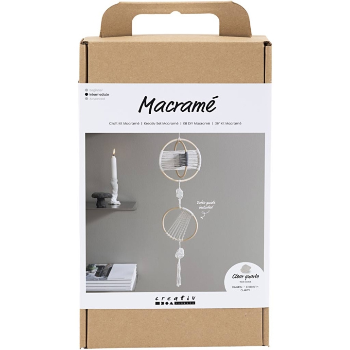 DIY Kit Craft Kit - Macramé - Mobile(977741) in the group Sport, leisure & Hobby / Hobby / DIY Kit at TP E-commerce Nordic AB (C89725)