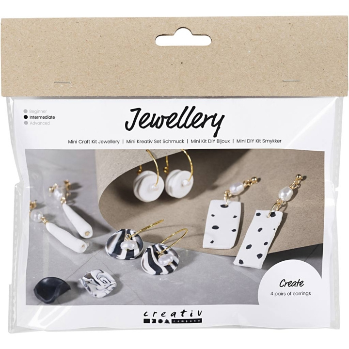 DIY Kit Mini Craft Kit - Jewellery - Earrings (977737) in the group Sport, leisure & Hobby / Hobby / DIY Kit at TP E-commerce Nordic AB (C89730)