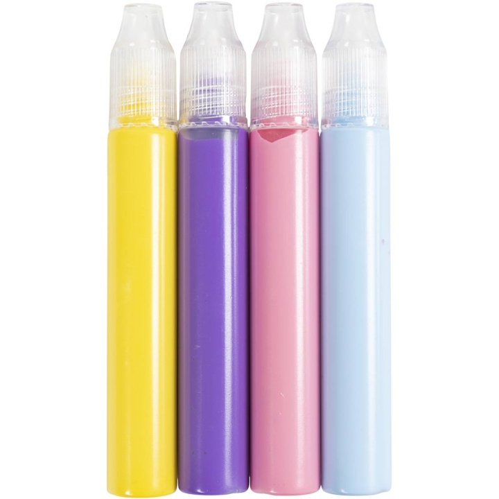 DIY Kit Candle pens - Light Blue, Light Pink, Purple, Yellow (73481) in the group Sport, leisure & Hobby / Hobby / DIY Kit at TP E-commerce Nordic AB (C89742)