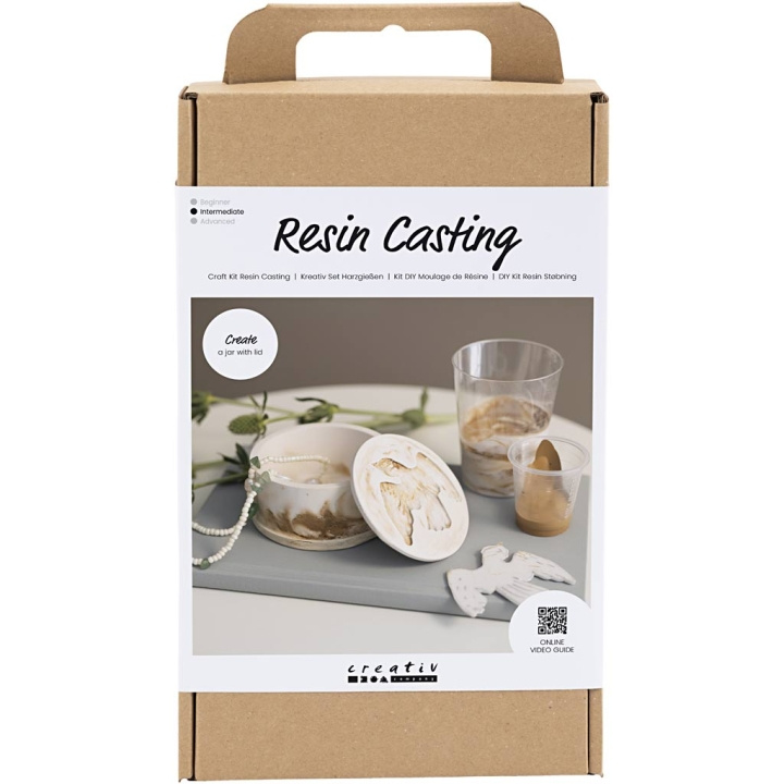 DIY Kit Craft Kit - Resin Casting - Jar With Lid (977736) in the group Sport, leisure & Hobby / Hobby / DIY Kit at TP E-commerce Nordic AB (C89754)