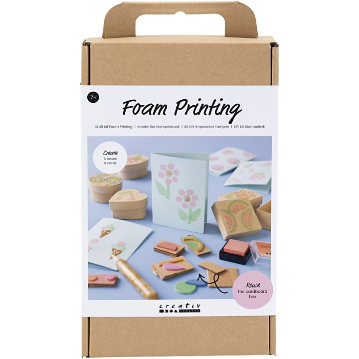 DIY Kit Craft Kit - Foam Printing (977743) in the group Sport, leisure & Hobby / Hobby / DIY Kit at TP E-commerce Nordic AB (C89762)