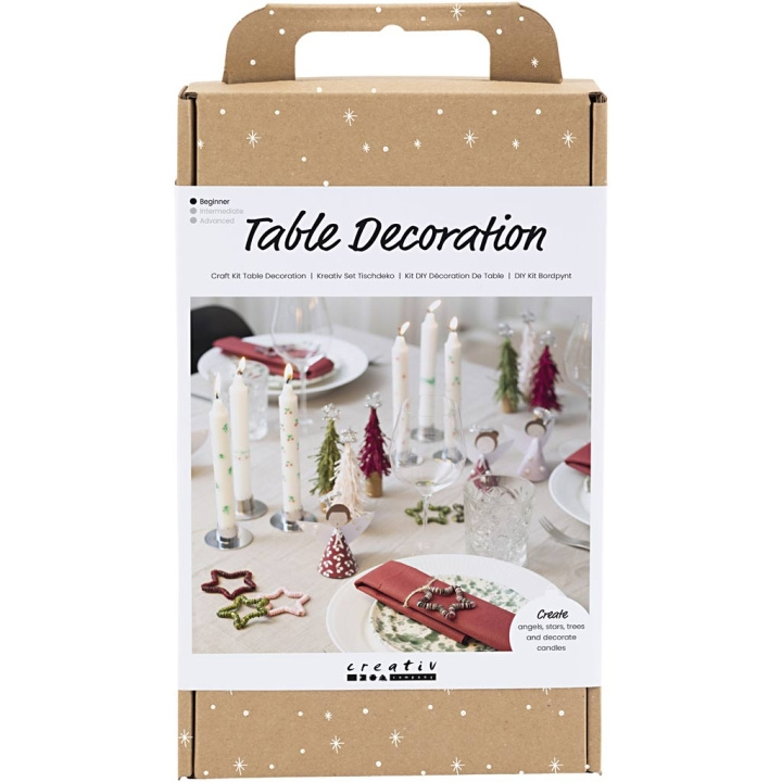 DIY Kit Craft Kit - Table Decorations, assorted colours, 1 pack (977712) in the group Sport, leisure & Hobby / Hobby / DIY Kit at TP E-commerce Nordic AB (C89767)