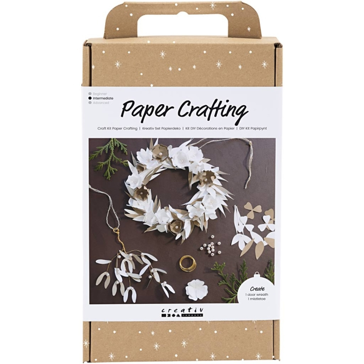 DIY Kit Craft Kit - Paper Crafting, white, light natural, 1 pack (977700) in the group Sport, leisure & Hobby / Hobby / DIY Kit at TP E-commerce Nordic AB (C89768)