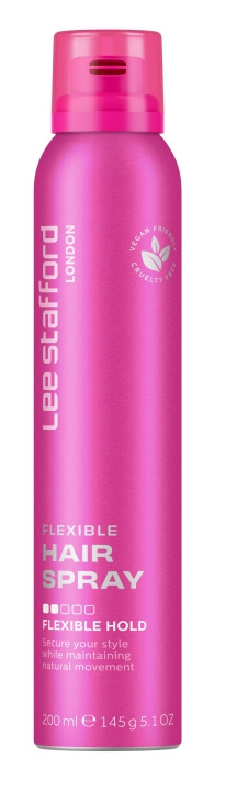 Lee Stafford Flexible Hairspray 200 ml in the group BEAUTY & HEALTH / Hair & Styling / Hair styling / Hair spray at TP E-commerce Nordic AB (C89783)