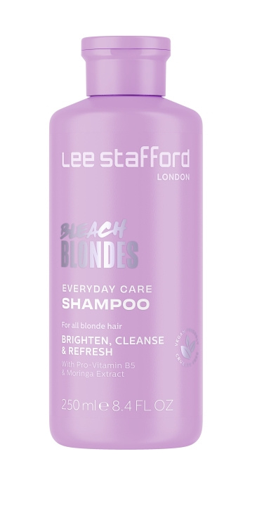 Lee Stafford Bleach Blondes Everyday Care Shampoo 250 ml in the group BEAUTY & HEALTH / Hair & Styling / Hair care / Schampoo at TP E-commerce Nordic AB (C89788)