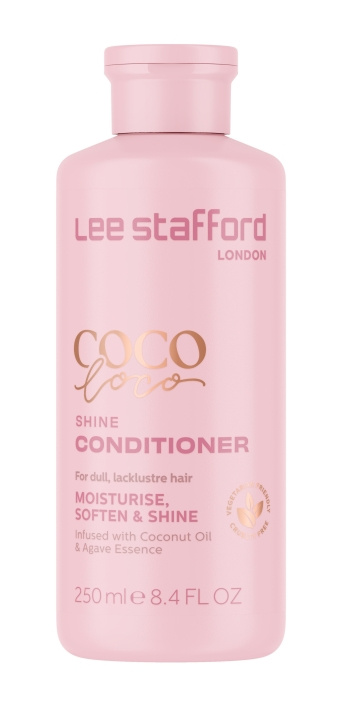 Lee Stafford Coco Loco Shine Conditioner 250 ml in the group BEAUTY & HEALTH / Hair & Styling / Hair care / Conditioner at TP E-commerce Nordic AB (C89802)