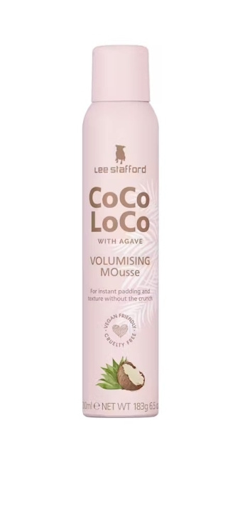 Lee Stafford Coco Loco Volumising Mousse 200 ml in the group BEAUTY & HEALTH / Hair & Styling / Hair styling / Hair mousse at TP E-commerce Nordic AB (C89806)