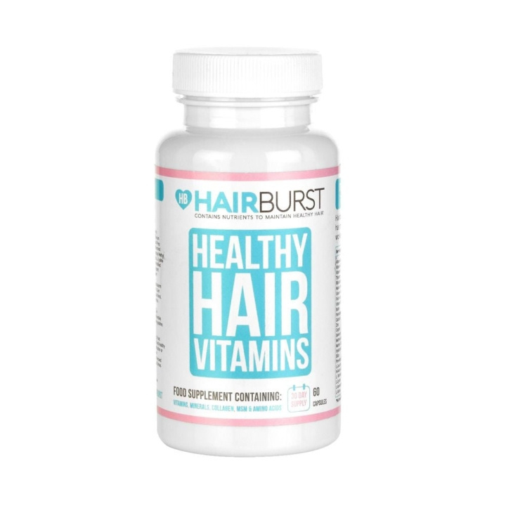 HAIRBURST Healthy Hair Vitamins - 60 kaps in the group BEAUTY & HEALTH / Hair & Styling / Hair care / Hair serum at TP E-commerce Nordic AB (C89874)